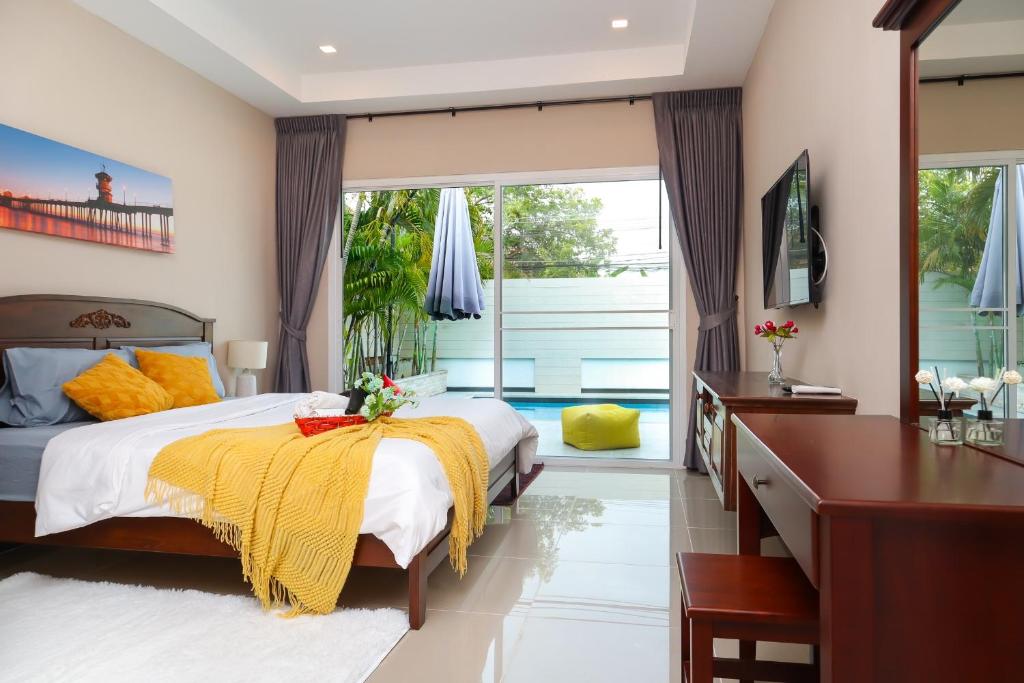 CityHouse-OSCAR,pool villa 4Bedrooms-Jacuzzi-walking Street 10min CityHouse-OSCAR,pool villa 4Bedrooms-Jacuzzi-walking Street 10min