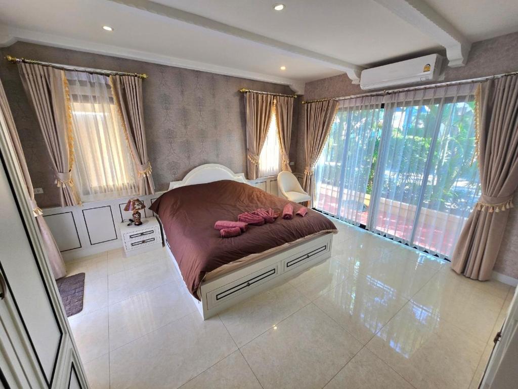 Nusa chivani pool villa najomtien with 4 bedrooms ณุศา ชิวานี พลูวิลล่า 4 ห้องนอน นาจอมเทียน Nusa chivani pool villa najomtien with 4 bedrooms ณุศา ชิวานี พลูวิลล่า 4 ห้องนอน นาจอมเทียน