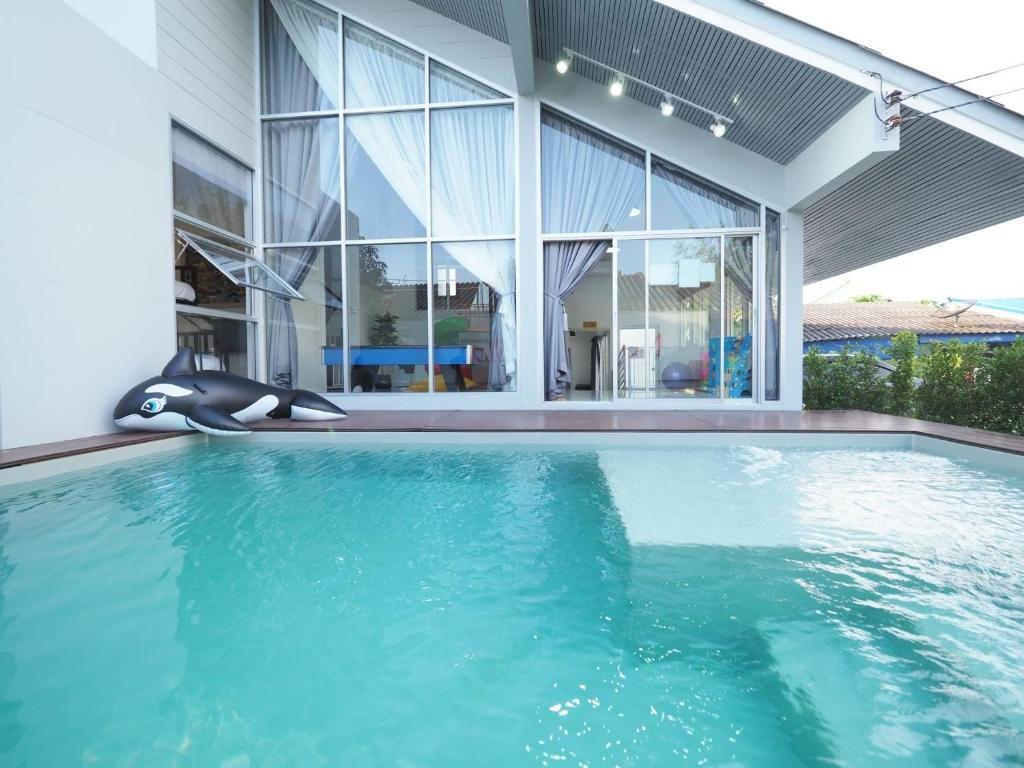 Pool villa 3 BR 10 Persons 5-min to tiger zoo - Njoy Pool villa