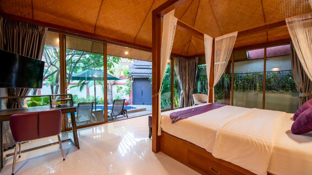 Pattaya Bungalow I, Totally Private Pool