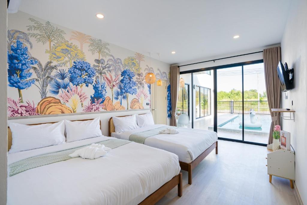 Eva PoolVilla Pattaya Bang Saray Beach 1 km Eva PoolVilla Pattaya Bang Saray Beach 1 km
